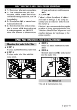 Предварительный просмотр 11 страницы Kärcher K 3.450 Operator'S Manual