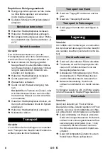 Preview for 8 page of Kärcher K 3.480 Manual