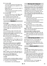 Preview for 15 page of Kärcher K 3.480 Manual