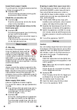 Preview for 14 page of Kärcher K 3.530 Manual