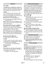 Preview for 15 page of Kärcher K 3.530 Manual