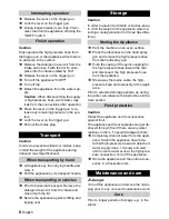 Preview for 8 page of Kärcher K 3.540 Operating Instructions Manual