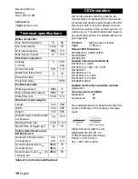 Preview for 10 page of Kärcher K 3.540 Operating Instructions Manual