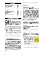 Preview for 12 page of Kärcher K 3.550 Manual