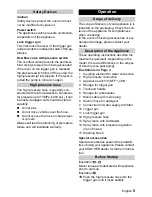 Preview for 5 page of Kärcher K 3.67 M Operating Instructions Manual