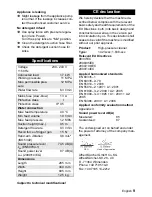 Preview for 9 page of Kärcher K 3.67 M Operating Instructions Manual