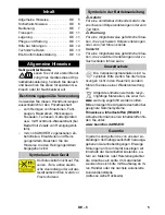 Preview for 5 page of Kärcher K 3.700 Manual