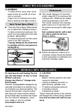 Предварительный просмотр 10 страницы Kärcher K 3.740 Operator'S Manual