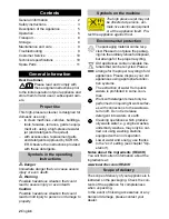 Preview for 2 page of Kärcher K 3.800 eco!ogic Operating Instructions Manual