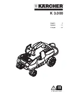 Предварительный просмотр 1 страницы Kärcher K 3000 G Operator'S Manual