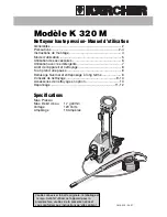 Preview for 13 page of Kärcher K 320 M Operator'S Manual