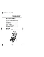 Kärcher K 3300 G Operator'S Manual preview