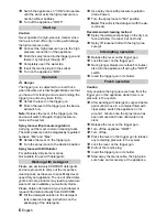 Preview for 6 page of Kärcher K 4.130 Operating Instructions Manual