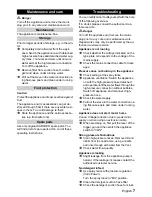 Предварительный просмотр 7 страницы Kärcher K 4.130 Operating Instructions Manual