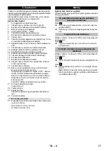 Предварительный просмотр 77 страницы Kärcher K 4.25 Original Operating Instructions