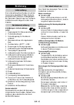 Preview for 8 page of Kärcher K 4.620 Manual