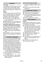 Preview for 15 page of Kärcher K 4.75 Manual