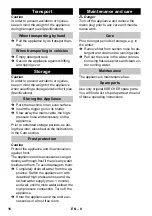 Preview for 16 page of Kärcher K 4.75 Manual