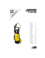 Preview for 1 page of Kärcher K 4.84 MD Manual