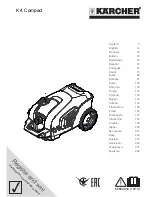 Preview for 1 page of Kärcher K 4 Compact Operating Instructions Manual