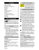 Preview for 2 page of Kärcher K 4 Premium ecologic Operating Instructions Manual