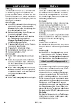 Preview for 10 page of Kärcher K 4 Manual