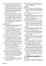 Предварительный просмотр 34 страницы Kärcher K 5.55 Jubilee Instructions Manual