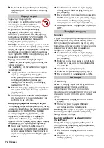 Предварительный просмотр 72 страницы Kärcher K 5.55 Jubilee Instructions Manual