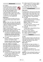 Предварительный просмотр 215 страницы Kärcher K 5.630 Instructions Manual