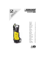 Предварительный просмотр 1 страницы Kärcher K 5.70 MD Manual