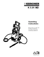 Preview for 1 page of Kärcher K 5.91 MD Operating Instructions Manual