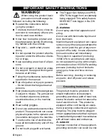 Preview for 4 page of Kärcher K 5.93 Operator'S Manual