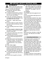 Предварительный просмотр 4 страницы Kärcher K 5.93 Operator'S Manual