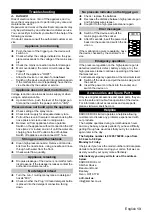 Preview for 13 page of Kärcher K 5 Premium Full Control Plus Operating Instructions Manual