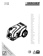 Предварительный просмотр 1 страницы Kärcher K 6.200 Original Instructions Manual