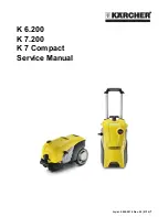 Preview for 1 page of Kärcher K 6.200 Service Manual