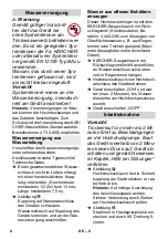 Preview for 8 page of Kärcher K 6.500 Manual