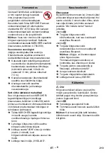 Предварительный просмотр 213 страницы Kärcher K 6.75 Jubilee Manual