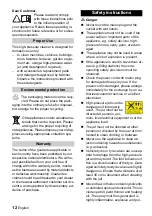 Preview for 12 page of Kärcher K 6.91 M Manual