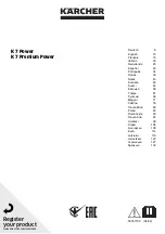 Preview for 1 page of Kärcher K 7 Power Manual