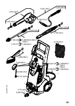 Предварительный просмотр 221 страницы Kärcher K 7 Instructions Manual