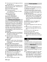 Preview for 16 page of Kärcher K 855 HS Manual