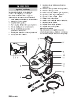 Предварительный просмотр 206 страницы Kärcher K 855 HS Manual