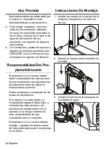 Предварительный просмотр 42 страницы Kärcher K1900PS Operator'S Manual