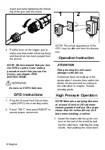 Preview for 10 page of Kärcher K1900PSB Operator'S Manual
