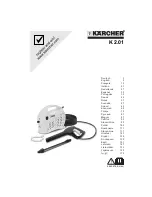 Предварительный просмотр 1 страницы Kärcher K2.01 Manual