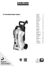 Предварительный просмотр 1 страницы Kärcher K2 Premium Power Control User Manual