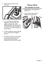 Предварительный просмотр 13 страницы Kärcher K2200PSB SC Operator'S Manual