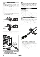 Предварительный просмотр 10 страницы Kärcher K3 Induction Instructions Manual