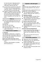 Preview for 6 page of Kärcher KB 5050 Operating Instructions Manual